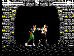 Mortal Kombat (Europe) In game screenshot